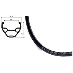 Ryde, Velofelge, (26")