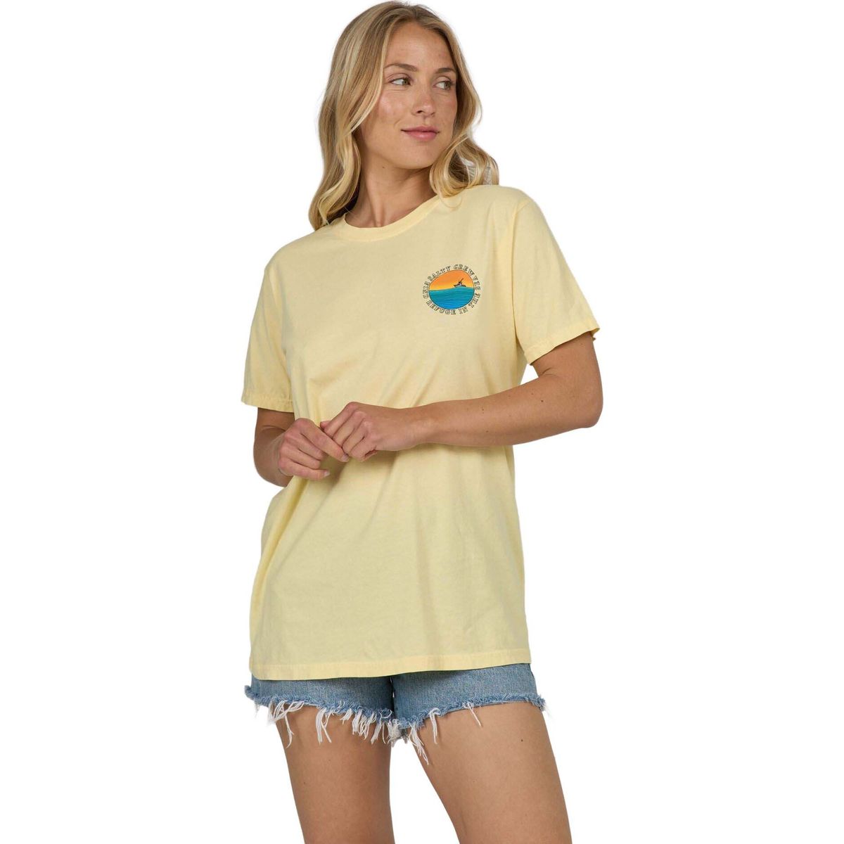 Salty Crew Sunset B.F. Tee sunshine (SUN) S 25035051W-SUN-S