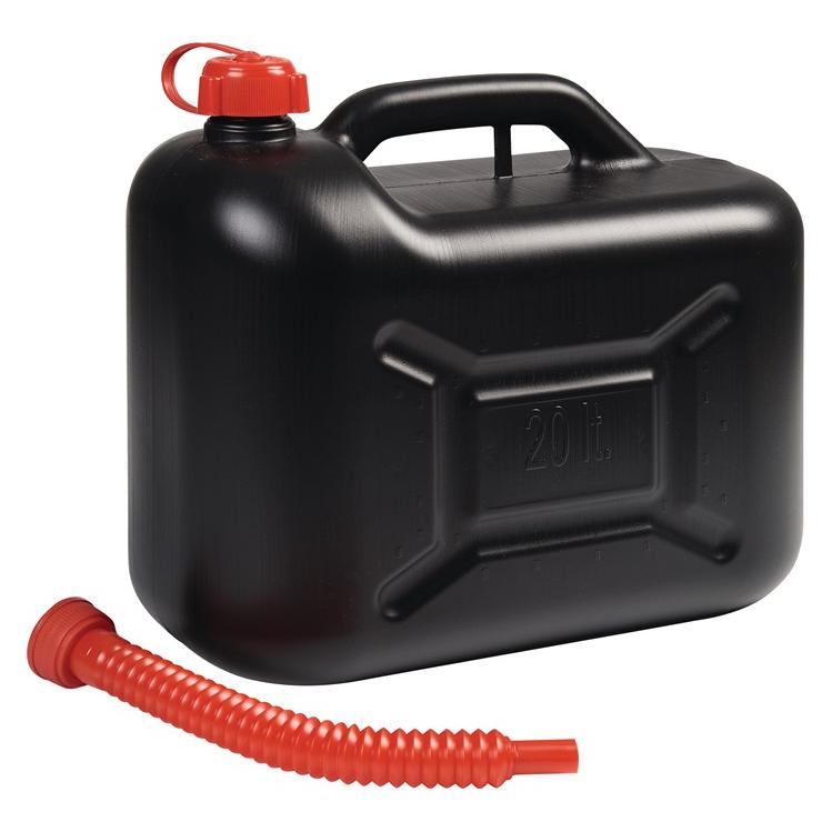 HP Autozubehör Transportkraftstoffkanister Inh.20l schwarz HD-PE L405xB210xH350mm NOW (4000819001)