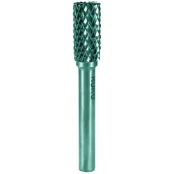 Ruko, Fräser, Frässtift ZYAS Ø 16 mm Kopflänge 25 mm Schaft-Ø 6 mm Hartmetall Blank Verzahnung KVZ 4 mit Stirn