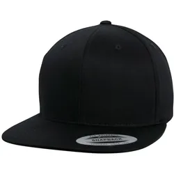 Flexfit Organic Cotton Snapback Cap, black