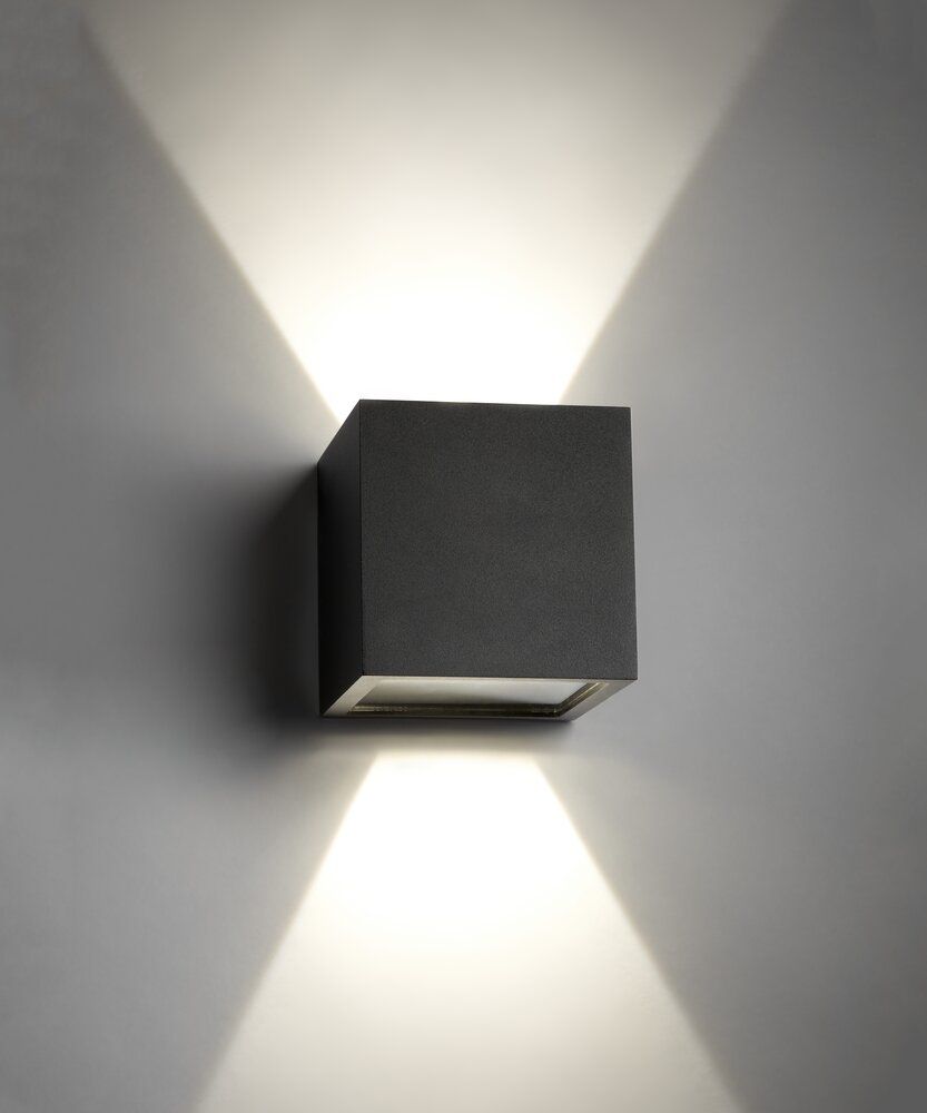 Light-Point LED-Wandleuchte CUBE schwarz (up&down) 256182 5711389561826