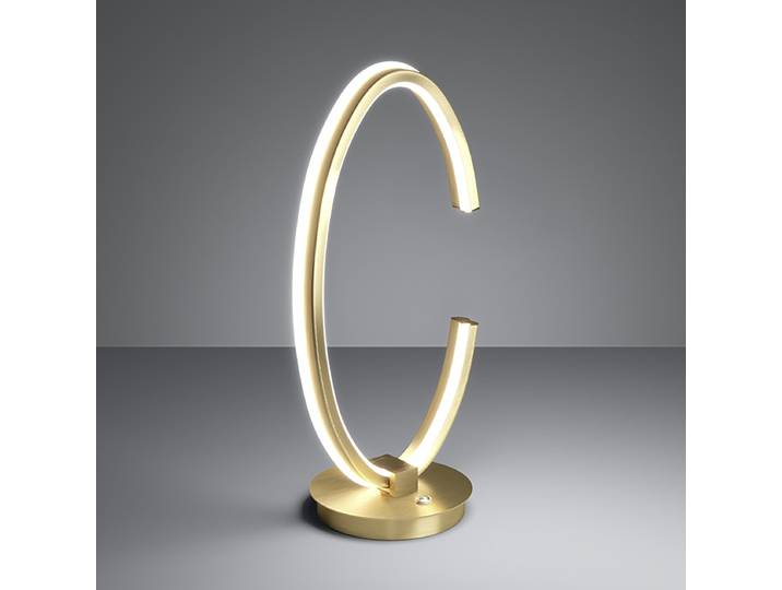 Lampe à poser LED 22 x 15 x 45cm Acier laqué Polycarbonate LED Module LED