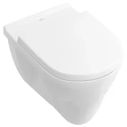 Villeroy & Boch O.Novo Wand Flachspül WC 566210R1  36x56cm, weiss c-plus, Abgang waagerecht