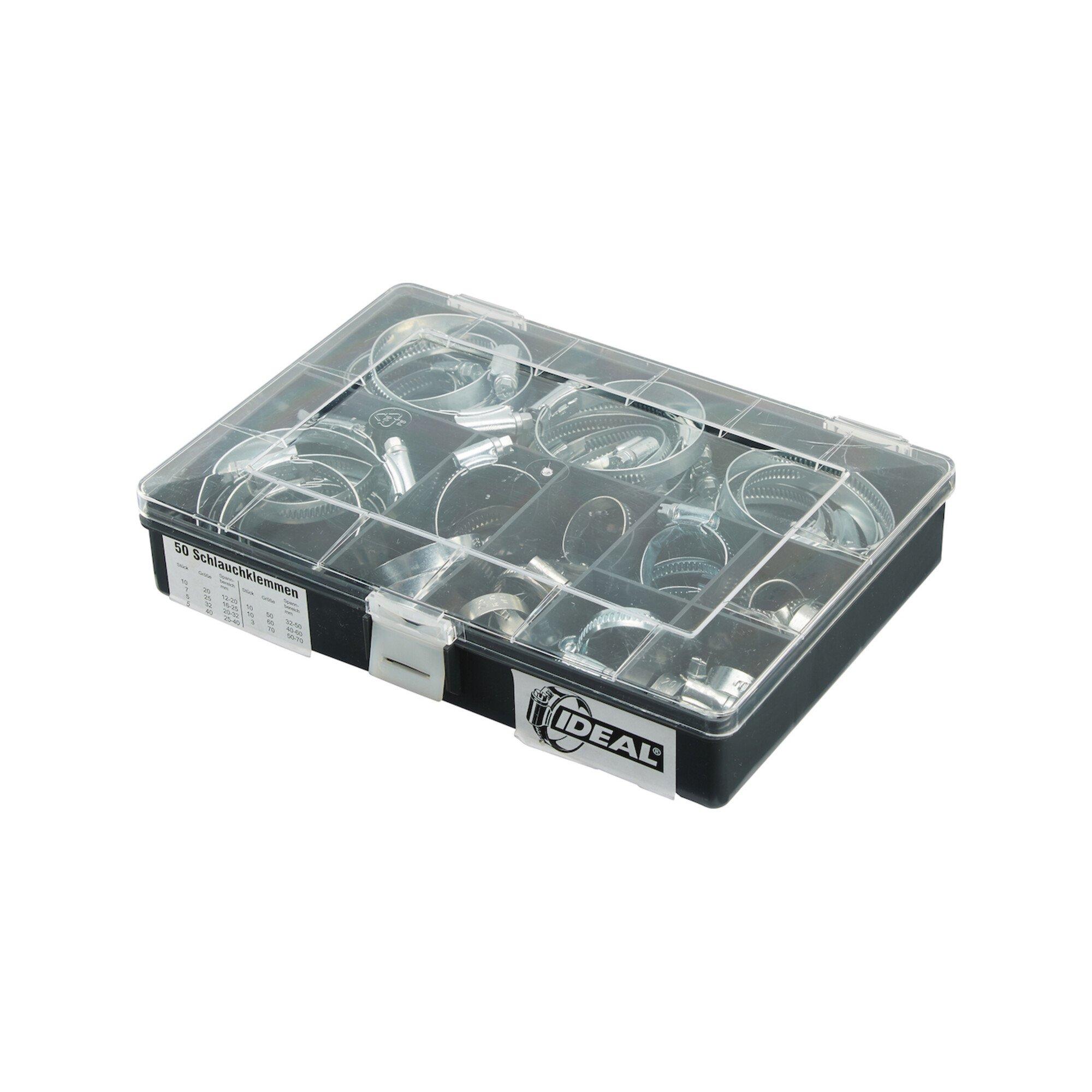 IDEAL-Schlemper Schlauchschellen-Set W5 12mm sortiert ; Ideal Schlemper (SORT512)