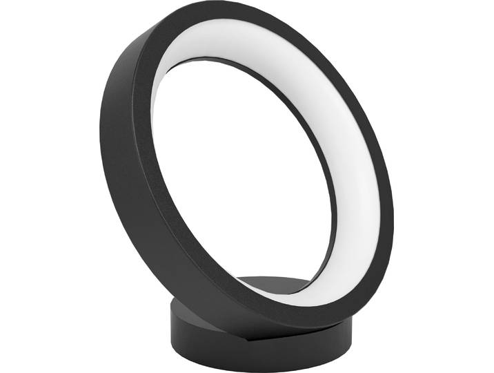 Eglo Connect LED Lampe de table Marghera-Z noir 27 x 26\,5 cm intensité lumineuse variable