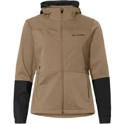 VAUDE Damen Funktionsjacke Wo Qimsa Hooded Softshell Jacket II, Größe 40 in Braun Braun