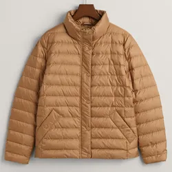 GANT Leichte Daunenjacke für Damen - Warm Khaki (213) M