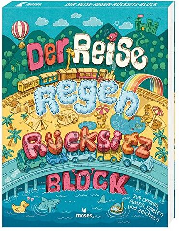 Silvia Schmitz - Der Reise-Regen-Rücksitz-Block: zum Denken, Raten, Spielen und Zeichnen - Preis vom 09.10.2026 07:28:09 h