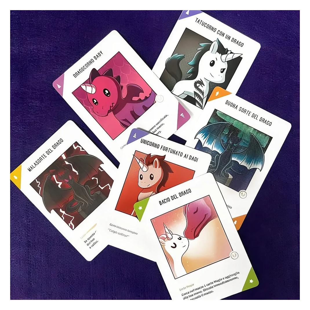 Asmodée Unstable Unicorns - Dragons (Pack Espansione) (Deutsch) (8572)