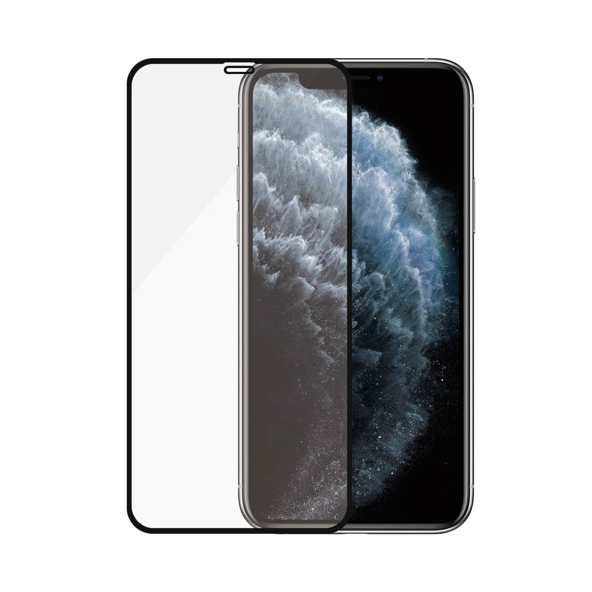 PanzerGlass Smartphone screenprotector voor Apple iPhone X, iPhone Xs en iPhone 11 Pro - Zwart