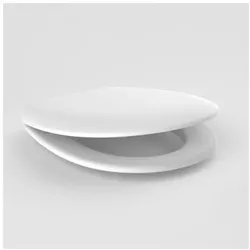 Sanit WC Sitz 1800 (ecoline) 56052010000 weiss, Edelstahlscharniere, unzerbrechlich
