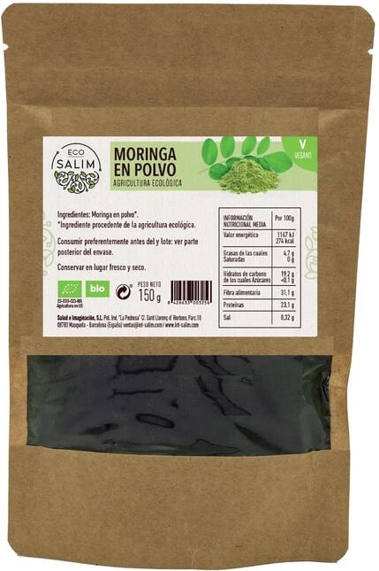 Eco-Salim Moringa Em Pó Bio 150g