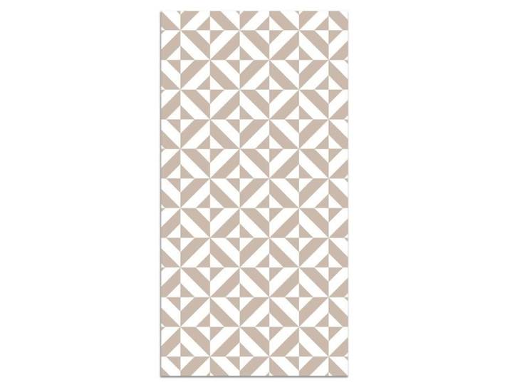 Tapis Vinyle Panorama Géométrie Rose 300x200 cm - Tapis pour Cuisine Bureau et Salon en PVC