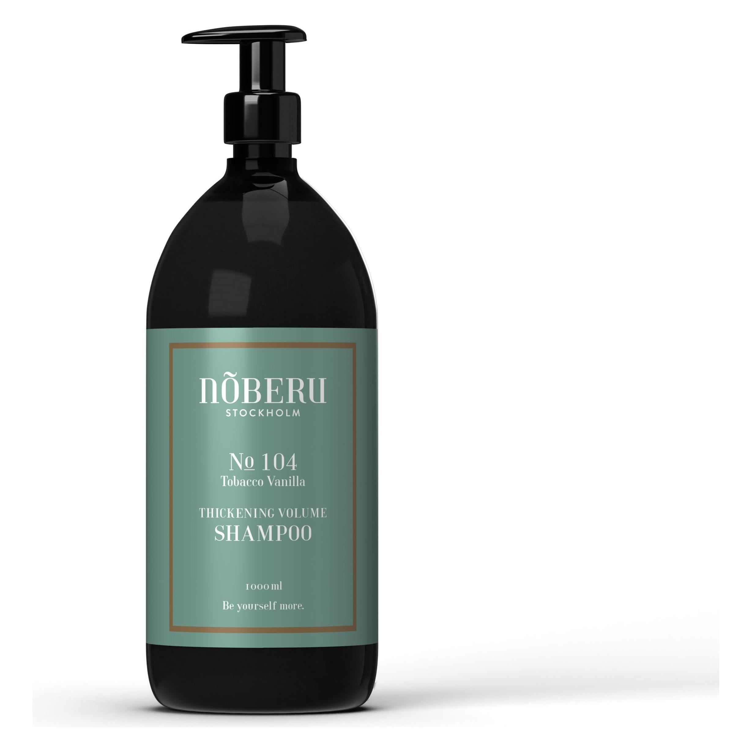 Nõberu Stockholm Thickening Volume Shampoo - Tobacco Vanilla 1L (Flüssiges Shampoo, 1000 ml) (2282PS)
