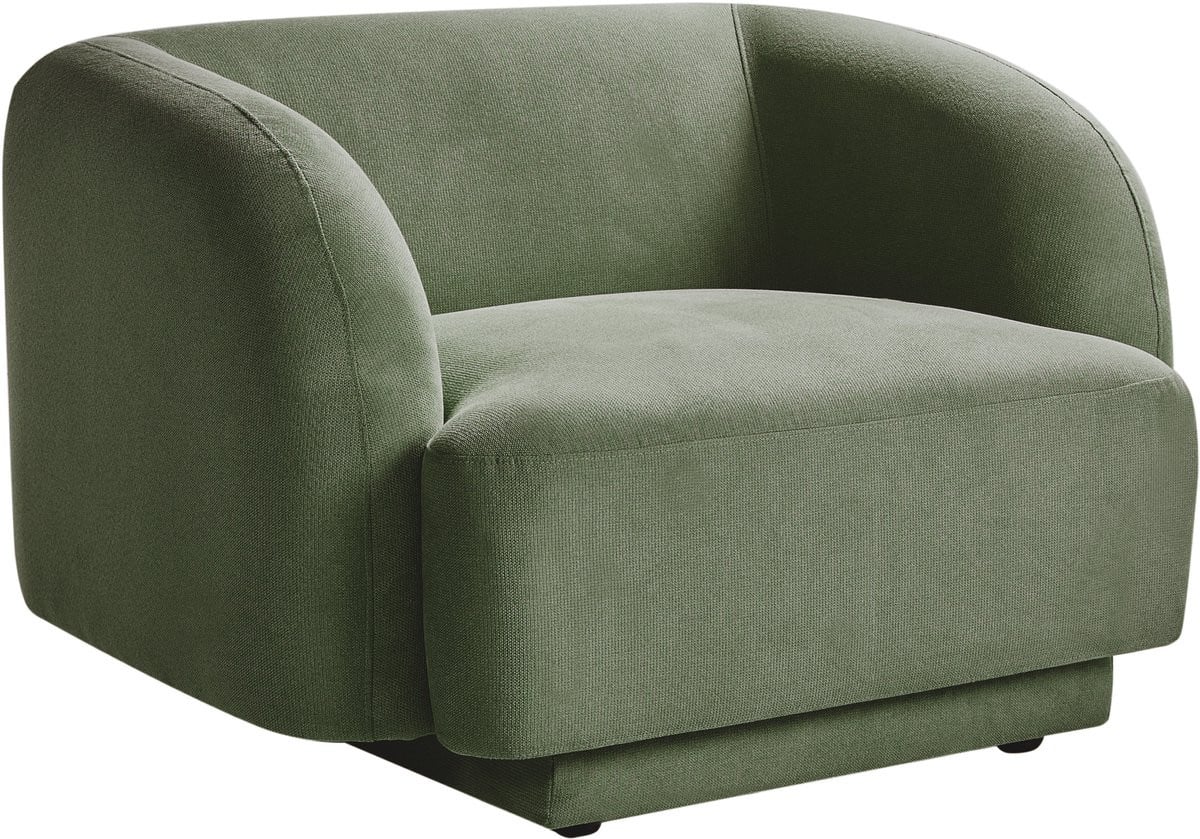 Beliani Fauteuil Art Deco Groen
