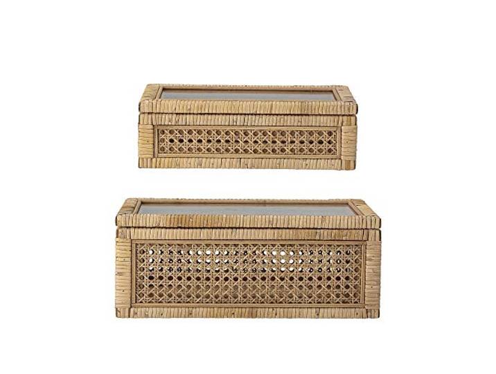 Bloomingville Kiste, natur, Tannenholz, 2er Set