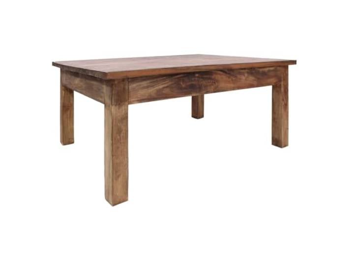 TEKGHUT Couchtisch Massives Mahagoniholz 96x73x45 cm Vintage Beistelltisch Massives Mahagoniholz, recyceltes Altholz, handwerkliche Verarbeitung, Vintage-Look, einfacher Zusammenbau, Unikat