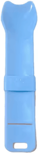 Inspire Picks Purr Squeeze Cat Treat Spoon Feeder Long Handle Wet Food & Cat Stick Treat Dispenser blue
