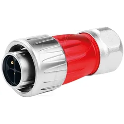 Good Connections GC IC03-20P401 Industrie-Stecker, Elektronikkabel + Stecker, Rot, Silber