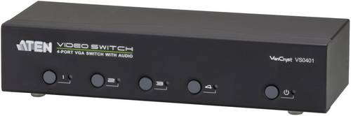 ATEN VS0401-AT-G 4 Port VGA-Switch 1920 x 1440 Pixel