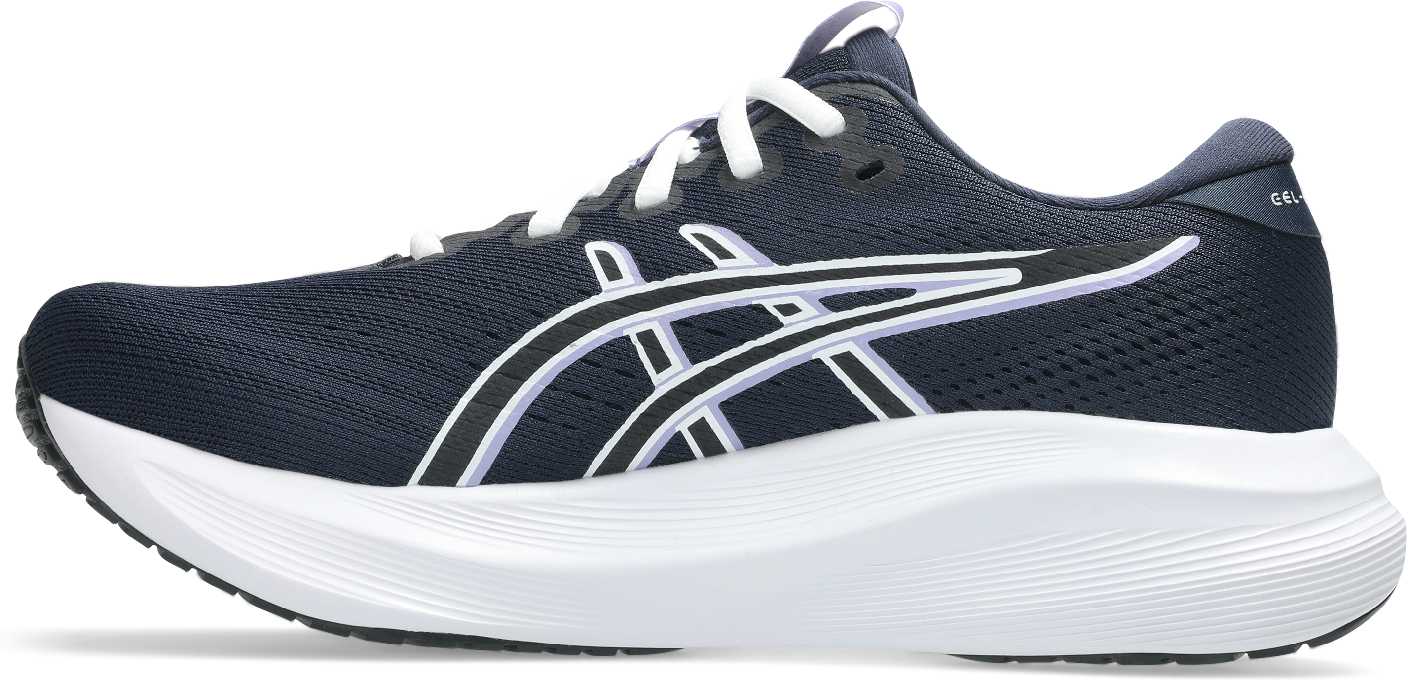 Laufschuh ASICS "GEL-EXCITE 11", Damen, Gr. 38, blau (midnight, weiß), Synthetik, Schuhe Laufschuh midnight, weiß 38