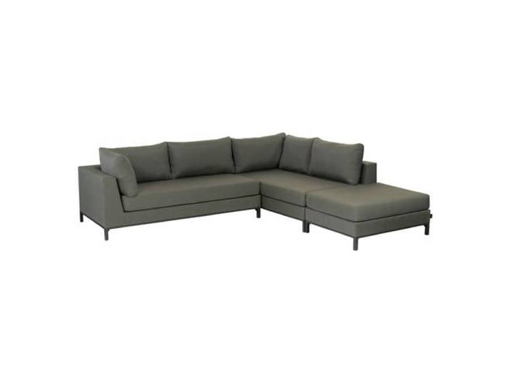 WOOOD WOOOD Sicilië Loungeset Tuin – Aluminium – Groen – 60x246x262