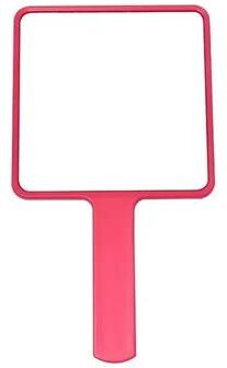 Inspire Essentials Handheld Makeup Mirror With Handle Square Vanity Mirror For Beauty And Salon Use d