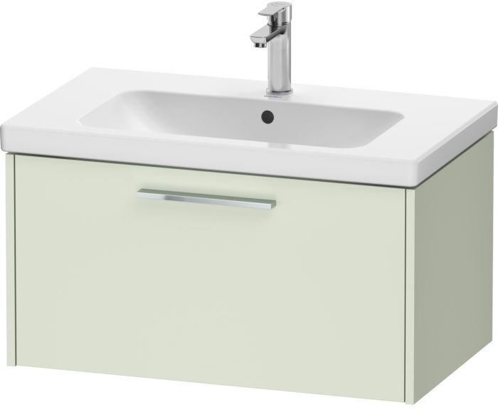 Duravit WTU Wandh. Auszug 1, DC4667010HH0000 Griff Chrom, Blassgrün Matt, Wandhängend, Auszug 1, 784x400x460 mm