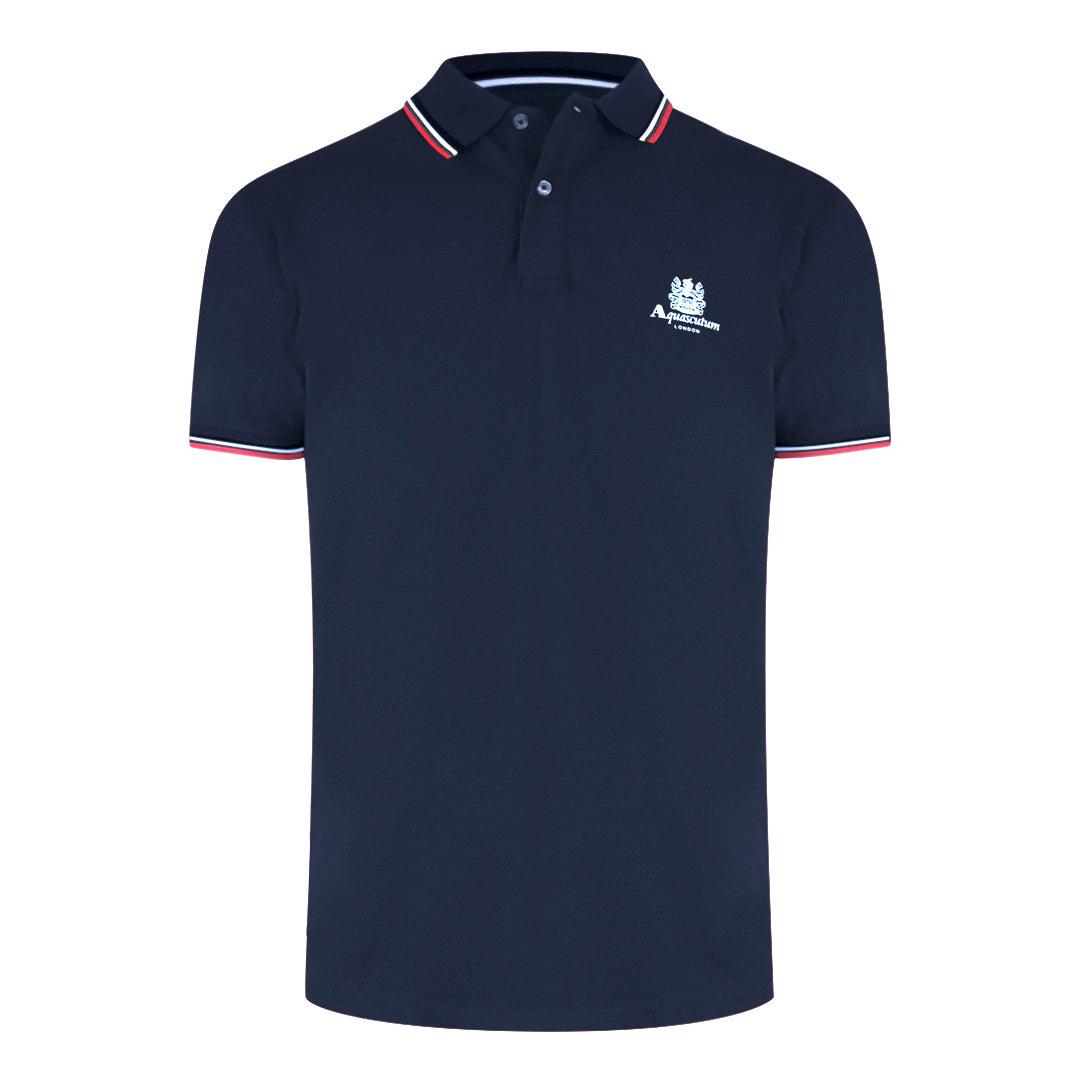 Aquascutum Active Cotton Polo Marineblau