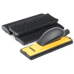MIRKA HANDBLOCK Kit 4in1 gelb mit Absaugung 70x 198mm Grip 40H hart VPE: 1 Stück (8391520111)