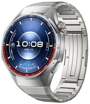 Everyday Crate Huawei Watch GT 6 Pro 46mm Titanium Watch Band With Folding Buckle Adjustable Metal Strap titanium