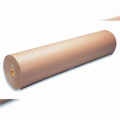 Clairefontaine 15x Braunes Kraftpapier gerippt 60g, Rolle 10x1m - Kraft braun 395771C