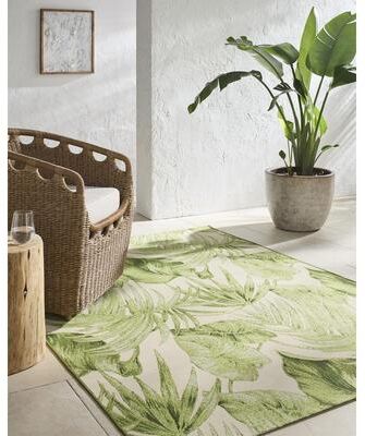Livabliss Warsaw Tropical Indoor / Outdoor Area Rug