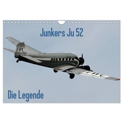 Junkers Ju 52 Die Legende (Wandkalender 2027 DIN A4 quer), CALVENDO Monatskalender