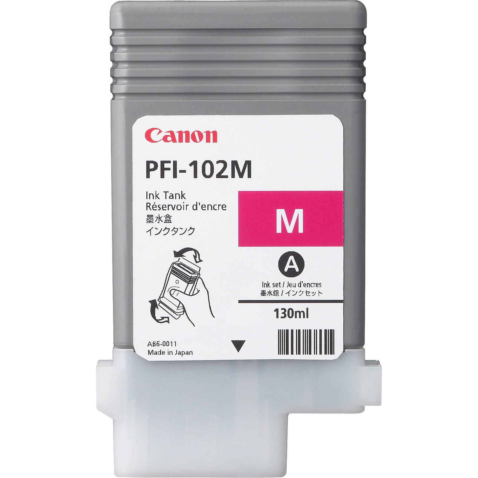 Canon PFI-102 Magenta Inkt
