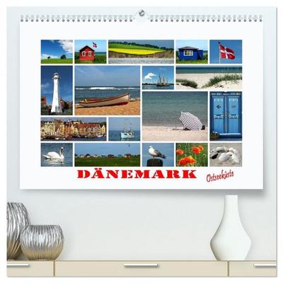 Dänemark - Ostseeküste (hochwertiger Premium Wandkalender 2026 DIN A2 quer), Kunstdruck in Hochglanz
