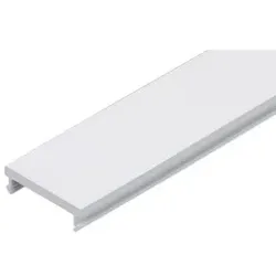 Brumberg 53489073 QualityFlex ONE Kunststoff-Abdeckung, opal, L x B x H: 3.000 x 17,6 x 4 mm, Tra  - 30 Stück