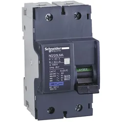 Schneider Electric 18873 Leistungsschalter NG125LMA, 2P, 25A, MA Charakteristik