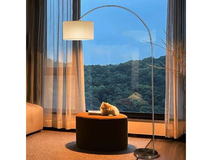 Lampe de pêche moderne lampadaire salon canapé lumières luxe minimaliste appartement LED éclairage décoratif chambre lampe de chevet