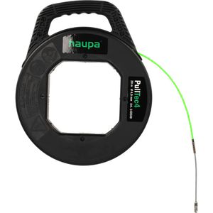 Haupa Kabeleinziehhilfe PullTec4, Einziehband aus Kunststoff, für Ø 5 - 20 mm Leerrohre, 300 kg Bruchlast, 20 m