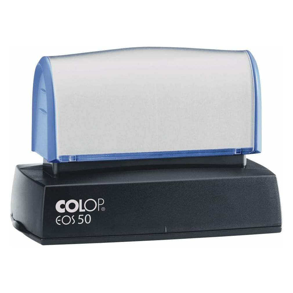 Colop Textstempel, individualisierbar EOS 50 selbstfärbend blau, schwarz, rot (140791)