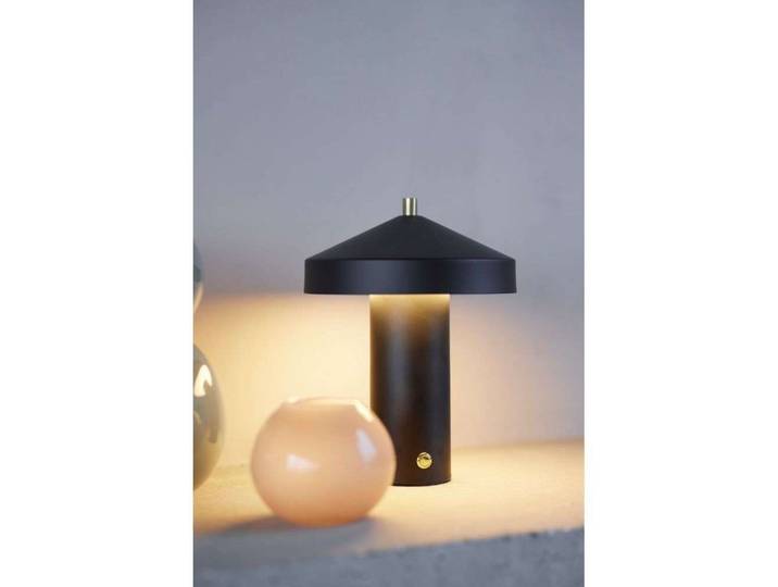 Hatto Portable Tischleuchte, schwarz - OYOY Living Design - Wohnzimmer - Metall