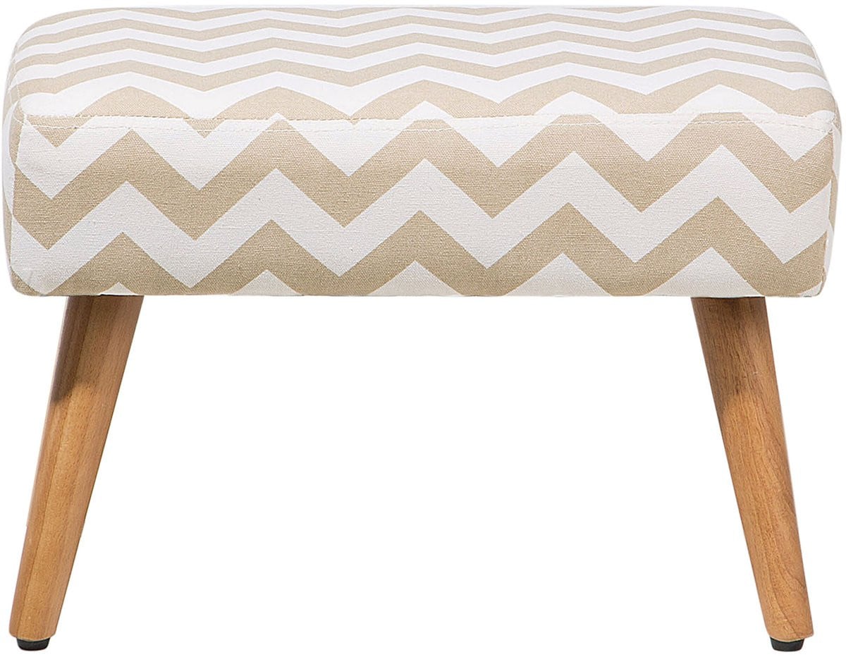 TAKOMA II Hocker Beige Katoen