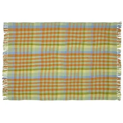 Hübsch, Decke, Tarta Decke Gelb (200 x 140 cm)