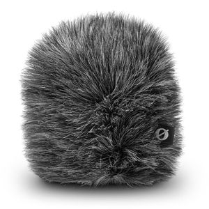 RODE Mikrofon-Windschutz WS12, grau, Fellwindschutz, für VideoMic GO II