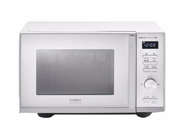 Caso Mikrowelle HCMG 25 Ceramic Chef - High Convection Mikrowelle mit Grill – grau