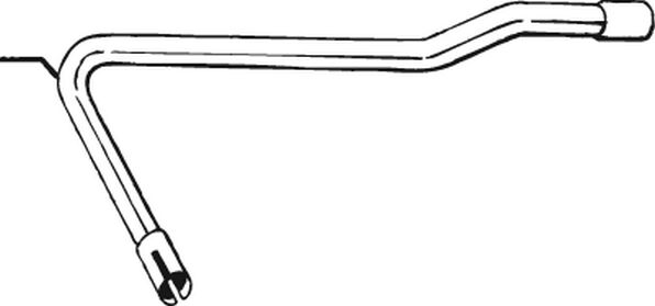 Bosal Abgasrohr 843-737 Für Vw