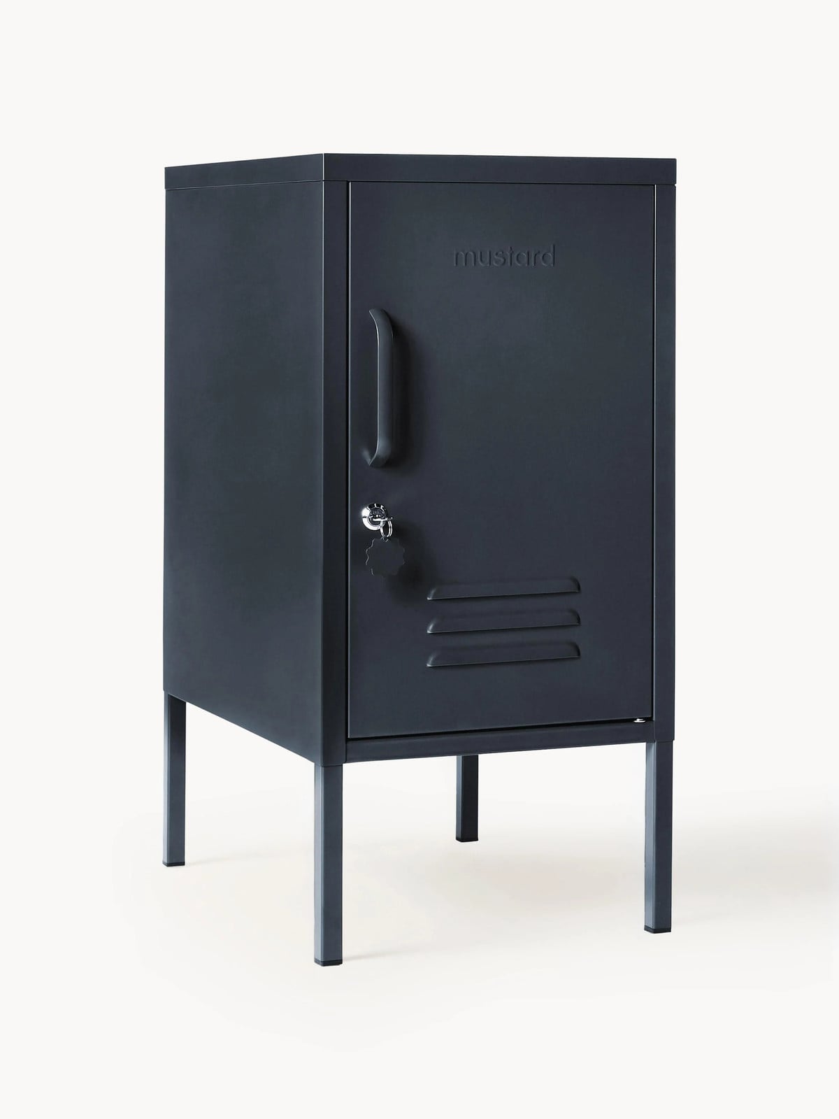 Mustard Made Metalen nachtkastje The Shorty Hoogte: 72 cm, Breedte: 35 cm, Diepte: 40 cm