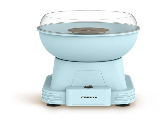 Zuckerwattemaschine Create , blau, B:21cm H:19cm, Zuckerwattemaschinen, Zuckerwattemaschine